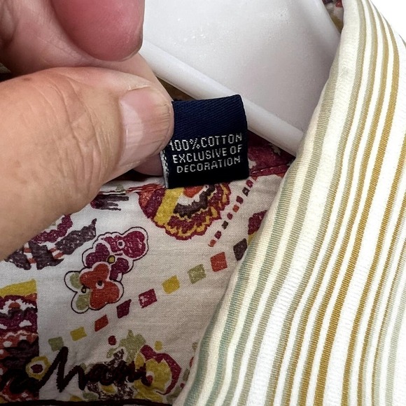 Robert Graham Long Sleeve Button Down Shirt SZ L - Picture 10 of 10